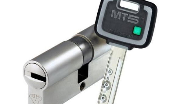 Mul-T-Lock MT5+ 90mm Kilit Sarı - Saten